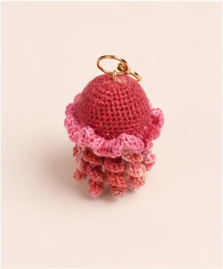 Porte-clés au crochet fait main