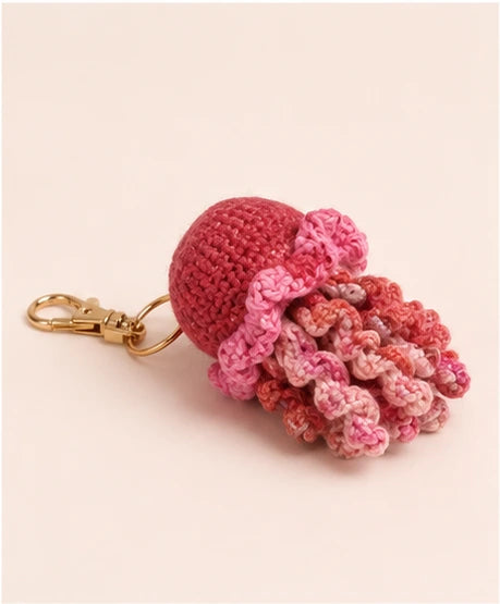 Porte-clés au crochet fait main