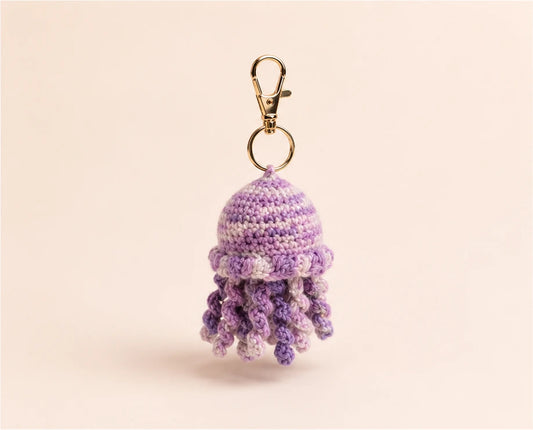 Porte-clés au crochet fait main