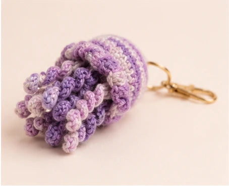 Porte-clés au crochet fait main